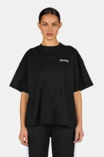 Lorca Heavy Oversized Tee Washed Black