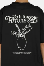 Lorca Heavy Oversized Tee Washed Black