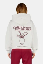 Lorca Oversized Hoodie Washed Snow White