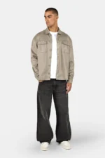 Madikeri Suede Overshirt Flint Grey