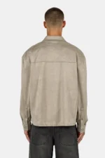 Madikeri Suede Overshirt Flint Grey