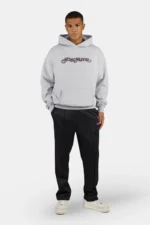 Magten Oversized Hoodie Heather Grey