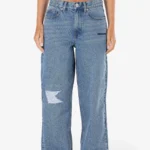Mally Super Baggy Jeans Washed Blue