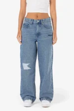 Mally Super Baggy Jeans Washed Blue