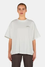 Marsala Heavy Oversized Tee Washed Snow White