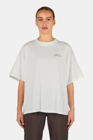 Marsala Heavy Oversized Tee Washed Snow White