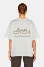 Marsala Heavy Oversized Tee Washed Snow White