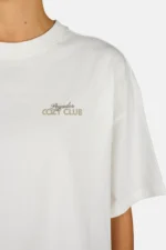 Marsala Heavy Oversized Tee Washed Snow White