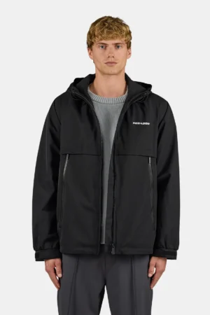 Mason Hooded Windbreaker Black