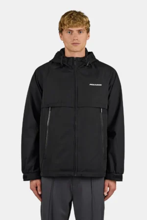 Mason Hooded Windbreaker Black