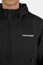 Mason Hooded Windbreaker Black