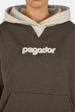 Monza Oversized Hoodie Washed Walnut Brown