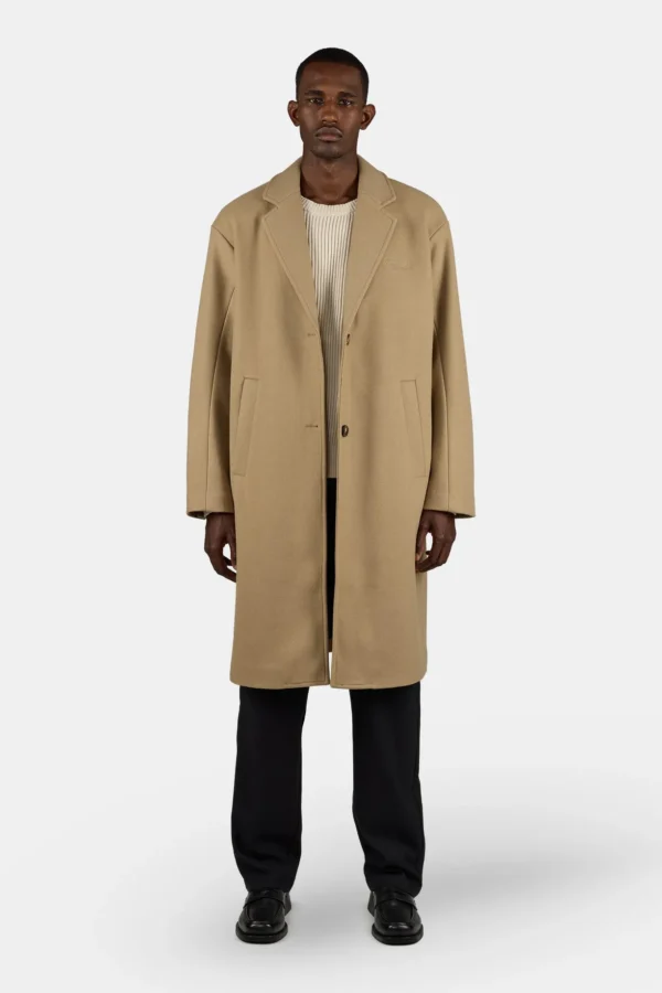 Motero Oversized Coat Sand