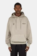 Namur Oversized Hoodie Vintage Rock Grey