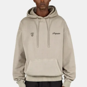 Namur Oversized Hoodie Vintage Rock Grey