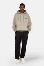 Namur Oversized Hoodie Vintage Rock Grey