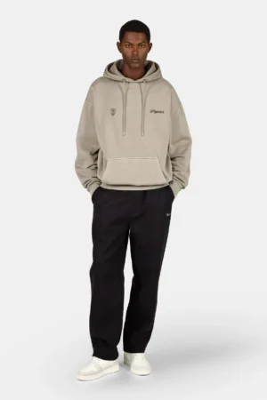 Namur Oversized Hoodie Vintage Rock Grey