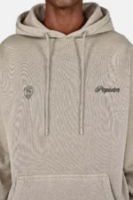 Namur Oversized Hoodie Vintage Rock Grey