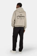 Namur Oversized Hoodie Vintage Rock Grey