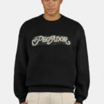 Nepole Oversized Knit Sweater Black