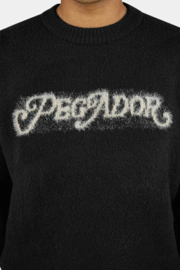 Nepole Oversized Knit Sweater Black