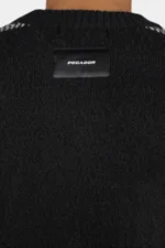 Nepole Oversized Knit Sweater Black