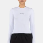 Nina Longsleeve White Black