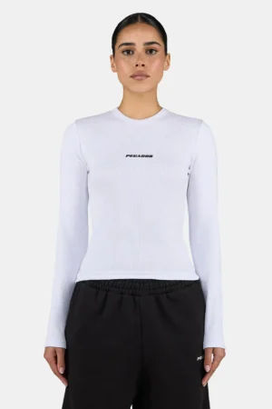Nina Longsleeve White Black