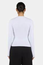 Nina Longsleeve White Black