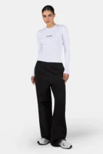 Nina Longsleeve White Black