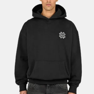 Opole Oversized Hoodie Washed Black