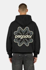 Opole Oversized Hoodie Washed Black