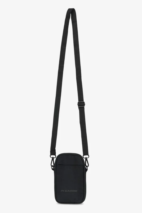 Paralta Logo Nylon Phone Bag Black