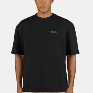 Pike Oversized Tee Washed Black Stone