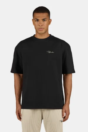 Pike Oversized Tee Washed Black Stone