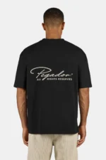 Pike Oversized Tee Washed Black Stone