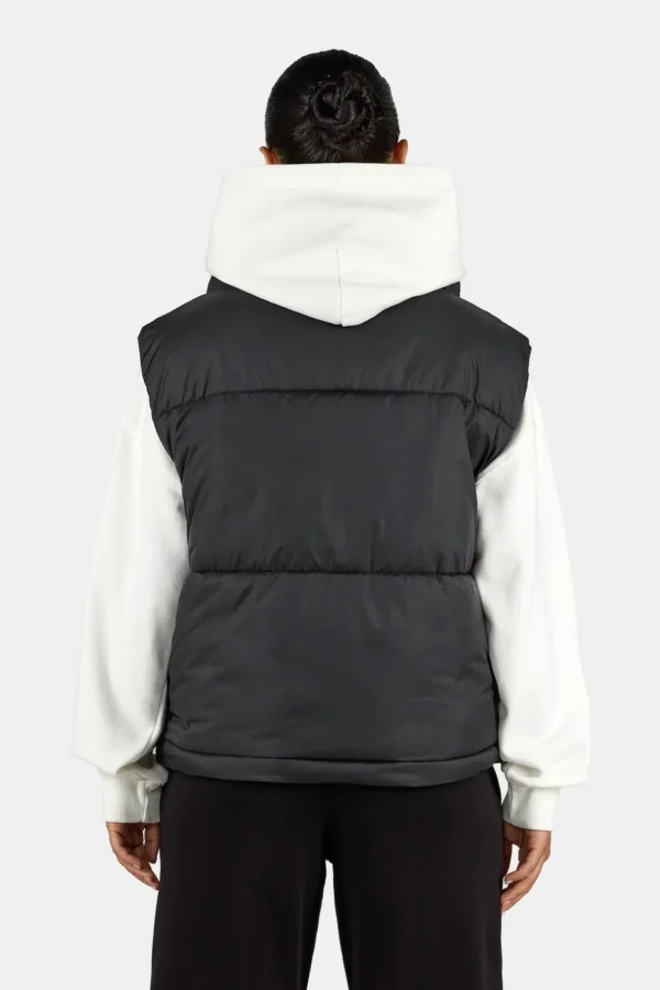 Priory Puffer Vest Black