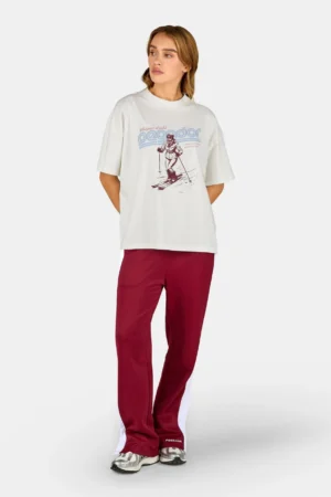 Pristina Heavy Oversized Tee Washed Snow White