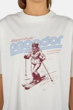 Pristina Heavy Oversized Tee Washed Snow White