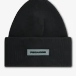 Ranyo Logo Rubber Beanie Black Black