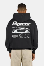 Rasus Oversized Hoodie Vintage Black