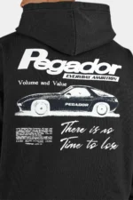 Rasus Oversized Hoodie Vintage Black