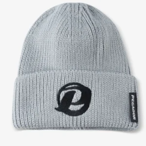 Santras Knit Beanie Light Grey Black