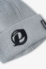Santras Knit Beanie Light Grey Black