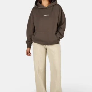 Savona Oversized Hoodie Washed Walnut Brown