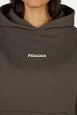 Savona Oversized Hoodie Washed Walnut Brown