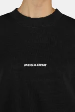 Sela Oversized Sweater Washed Black White