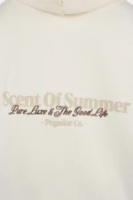 Sequia Oversized Hoodie Washed Unbleached