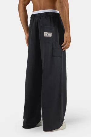 Shelby Ultra Loose Sweat Pants Vintage Black