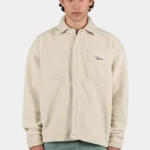 Signar Fleece Overshirt Stone